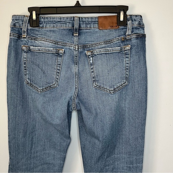 Joe’s Jeans The Billie Boyfriend Slim Cropped Distressed Denim Jeans Size 28 - Picture 12 of 15